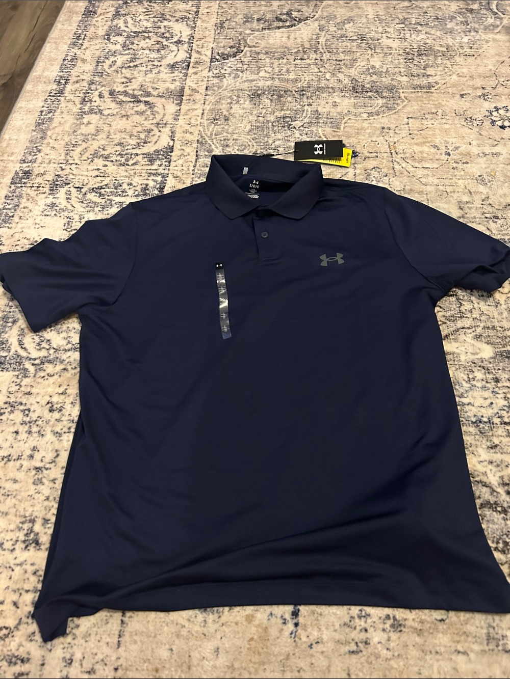 Under Armour Men's Navy Performance Polo